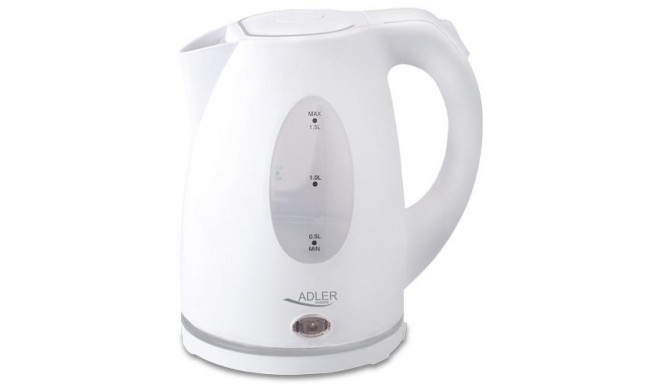 Adler AD1207 electric kettle 1.5 L 2000 W White