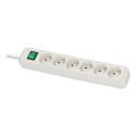 Brennenstuhl 1159520400 power extension 3 m 6 AC outlet(s) Indoor White