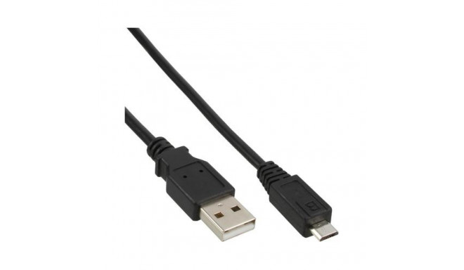 InLine Micro USB 2.0 Cable USB Type A male / Micro-B male, black, 5m