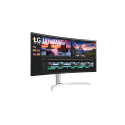 LG 38WN95C-W computer monitor 96.5 cm (38&quot;) 3840 x 1600 pixels UltraWide Quad HD Black, Sil
