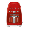 Smeg 50&#039;s Style Drip Filter Coffee Machine DCF02RDEU Red