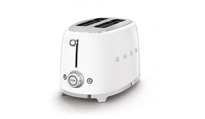 Smeg 50&#039;s Style Toaster TSF01WHEU White