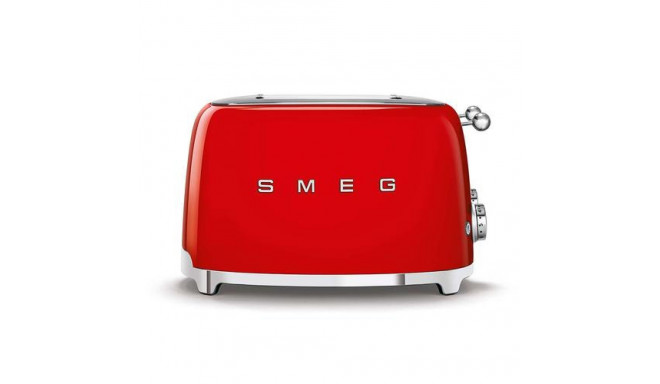 Smeg 50&#039;s Style Toaster TSF03RDEU Red