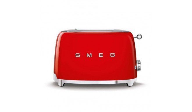 Smeg 50&#039;s Style Toaster TSF01RDEU Red