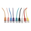 GEMBIRD PP12-0.5M/BK Gembird patchcord RJ45, cat.5e, UTP, 0.5m, black