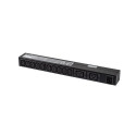 APC RACK PDU BASIC 1 U 16A 230V power distribution unit (PDU) 12 AC outlet(s) 0U/1U Black