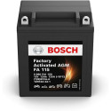 Bosch 12Ah 125A YB12A-A 134x81x160mm+-