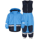 Vihmariiete komplekt Didriksons Boardman Kids Set helesinine - 120