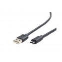 Cable USB 2.0 cable type AC-AM CM 1m black