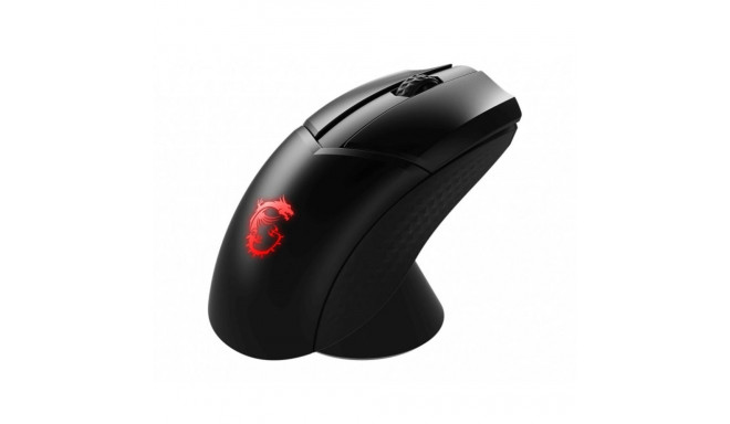 MSI Clutch GM41 Lightweight Optical, RGB LED light, Wireless connection, Black, Gaming Mouse, 1000 H