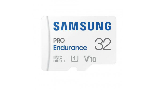 Samsung PRO Endurance MB-MJ32KA/EU 32 GB  MicroSD Memory Card  Flash memory class U1  V10  Class 10 