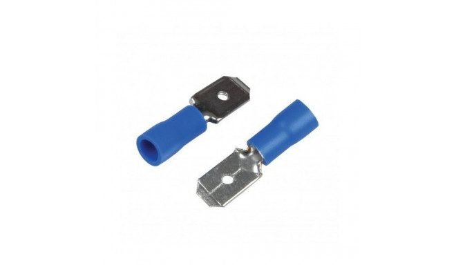 Receptacles 20pc blue Slotted