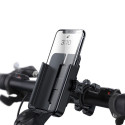 Wozinsky metal bicycle phone holder, scooters black (WBHBK3)