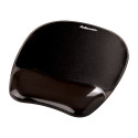 Fellowes CRYSTAL hiire- ja randmetoepadi geel, must