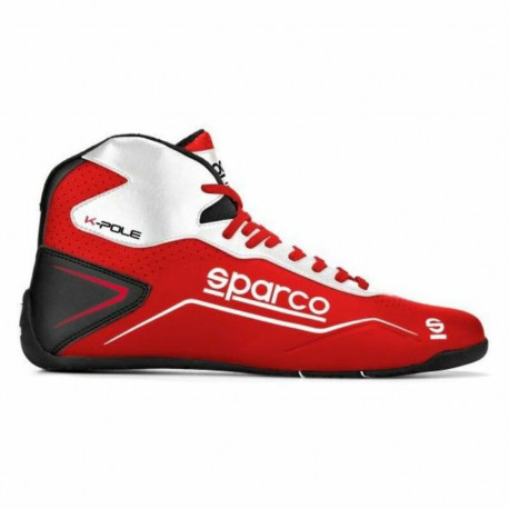 Võidusõidu poolsaapad Sparco Valge Punane - 48