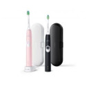 Philips HX6800/35 ProtectiveClean 4300 Sonic Electric toothbrush, 2 pcs, Black/Pastel Pink