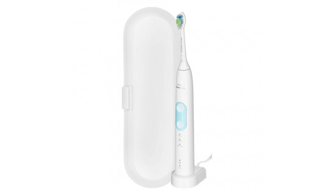 Philips 5100 series HX6857/28 electric toothbrush Adult Sonic toothbrush Mint colour, White