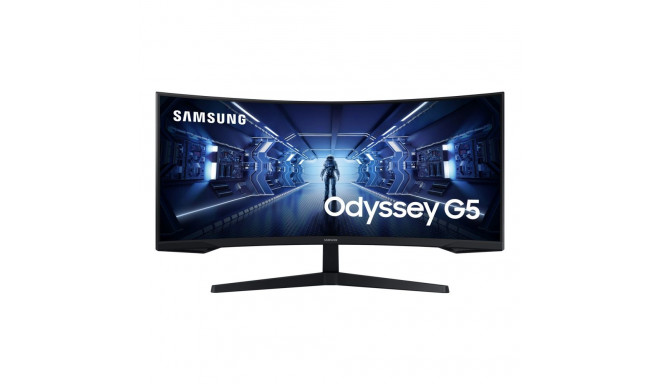 Samsung LC34G55TWWPXEN 34" VA UWQHD 21:9 1 ms 250 cd/m2 must 1 HDMI-porti 165 Hz monitor