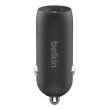 Belkin BOOST↑CHARGE nutitelefoni, tahvelarvuti must USB kiirlaadimine auto jaoks