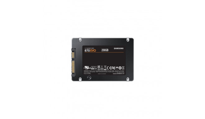 Samsung 870 EVO 250 GB 2.5" Serial ATA III V-NAND MLC