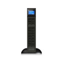 UPS RACK POWERWALKER VFI 3000 CRS ON-LINE 3000VA 4X IEC C13 OUTLETS USB-B RS-232 LCD 6A CHARGER 2U