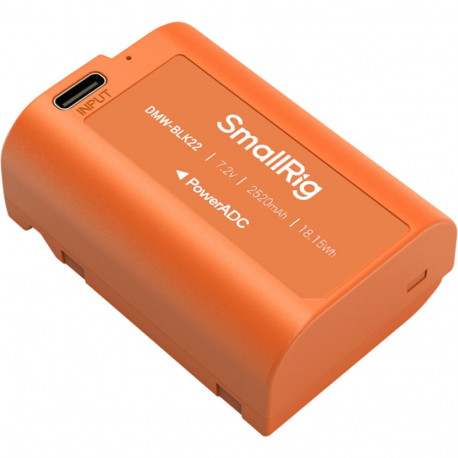 SmallRig aku USB-C Panasonic DMW-BLK22, oranž (4979)