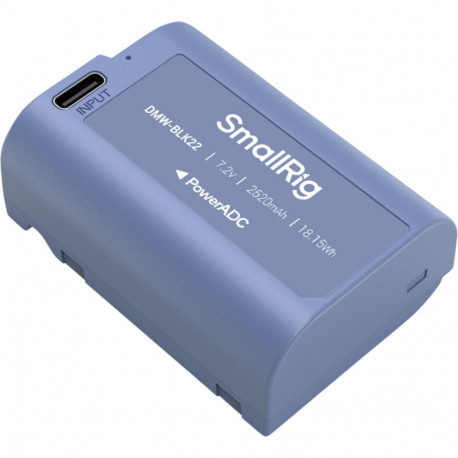 SmallRig kaamera aku 4906 DMW-BLK22 USB-C laetav