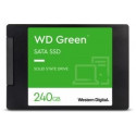 SSD|WESTERN DIGITAL|Green|240GB|SATA 3.0|SLC|Read speed 545 MBytes/sec|2,5"|MTBF 1000000 hours|WDS24