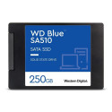 SSD|WESTERN DIGITAL|Blue SA510|250GB|SATA 3.0|Write speed 440 MBytes/sec|Read speed 555 MBytes/sec|2