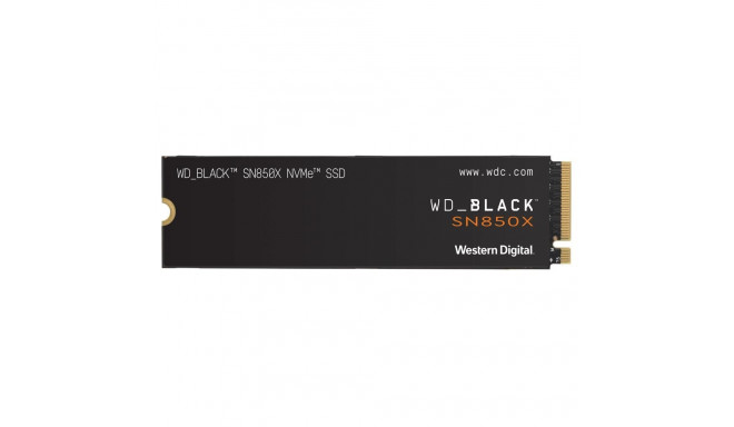 SSD|WESTERN DIGITAL|Black SN850X|4TB|M.2|PCIE|NVMe|Write speed 6600 MBytes/sec|Read speed 7300 MByte