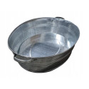 GALVANIZED TUB 27L 60X48X15CM