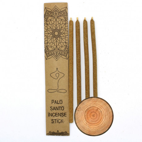 Incense Sticks - AW Artisan Palo Santo Sandalwood, 4 Pieces