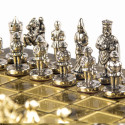 Byzantine Empire chess set 20x20cm with Manopoulos chess pieces