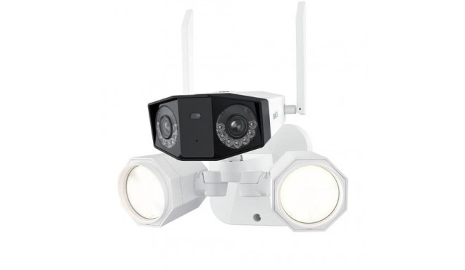Reolink Floodlight Series F750W - 4K Dual-Lens Wi-Fi Camera, 180° Panoramic View, Powerful Floodligh