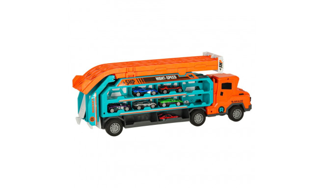 Karavan koos võidusõidurajaga 6el oranž