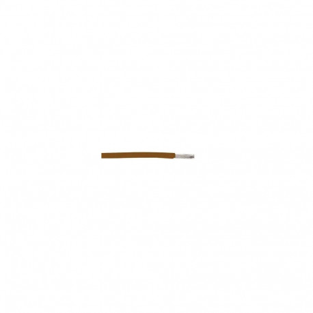 AWG22 HOOK-UP WIRE BROWN UL1007/1569
