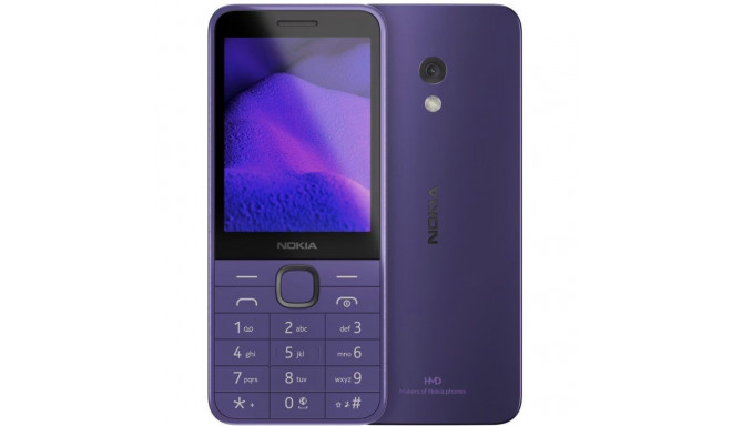 Nokia 235 4G (2024) | Purple | 2.8 " | 128 MB | 64 MB | Dual SIM | Bluetooth | 5.0 | USB version USB