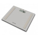 Salter 9113 GY3R Compact Glass Analyser Bathroom Scales - Grey