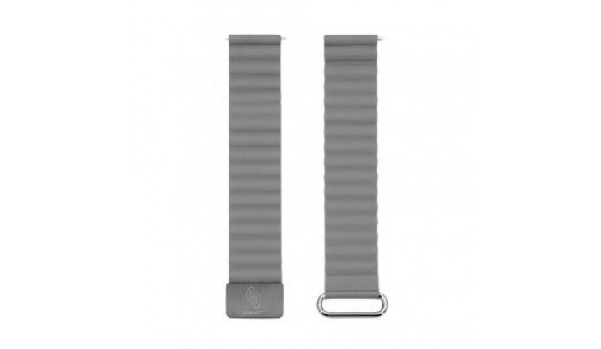 Connect 20mm Cortical back buckle magnetic suction Watch Straps (130mm M/L) Space Gray