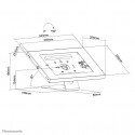 NEOMOUNTS TABLET ACC HOLDER COUNTERTOP/DS15-630WH1