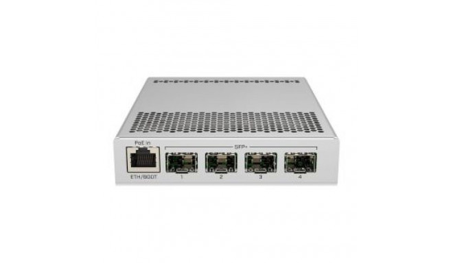 Mikrotik Switch CRS305-1G-4S+IN PoE 802.3 af and PoE+ 802.3 at, Web managed, Desktop, 1 Gbps (RJ-45)