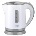 Adler Kettle AD 1371g Electric, 850 W, 0.8 L, Stainless steel/Polypropylene, 360 rotational base, Wh