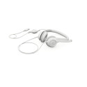 Logitech H390 USB Computer Headset Wired Headphones, USB Type-A, Off-white