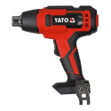 Yato YT-82285 kuumapuhur kuumaõhupuhur 100 l/min 550 °C 250 W must, punane