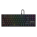 Savio Tempest x2 RGB mehaaniline klaviatuur, Outemu PUNANE