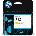 HP 712 -tindikassett, kollane