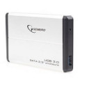 Gembird HDD CASE EXT. USB3 2.5"/SILVER EE2-U3S-2-S