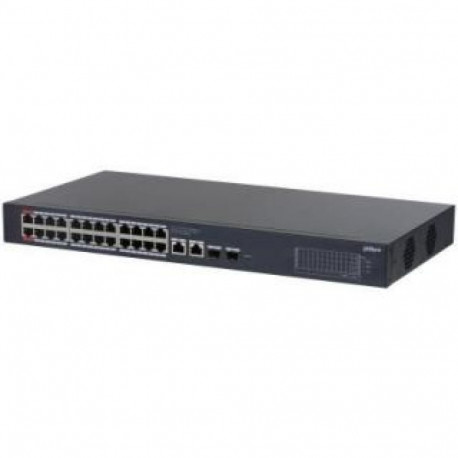 DAHUA Switch||CS4228-24GT-240|Desktop/pedestal|Rack|2xSFP|26xRJ45|240 Watts|CS4228-24GT-240