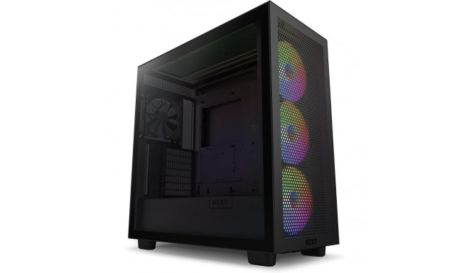 NZXT Case||H7 Flow RGB|MidiTower|ATX|EATX|MicroATX|MiniITX|Colour Black|CM-H72FB-R1