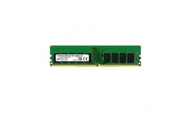 Micron Server Memory Module||DDR4|16GB|UDIMM/ECC|3200 MHz|CL 22|1.2 V|MTA18ASF2G72AZ-3G2R1R